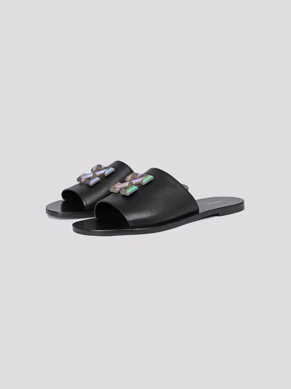 картинка Шлепанцы OFF-WHITE магазин PodiumRed являющийся официальным дистрибьютором в России_2