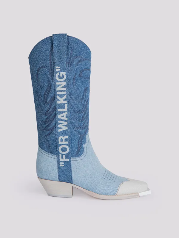 картинка Сапоги OFF-WHITE магазин PodiumRed являющийся официальным дистрибьютором в России