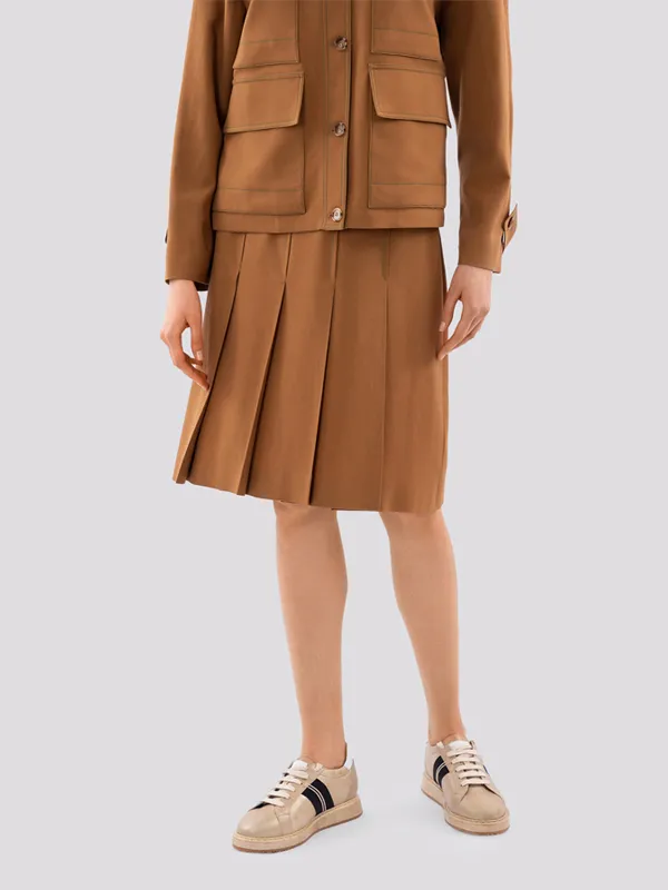 картинка Юбка BURBERRY магазин PodiumRed являющийся официальным дистрибьютором в России_2