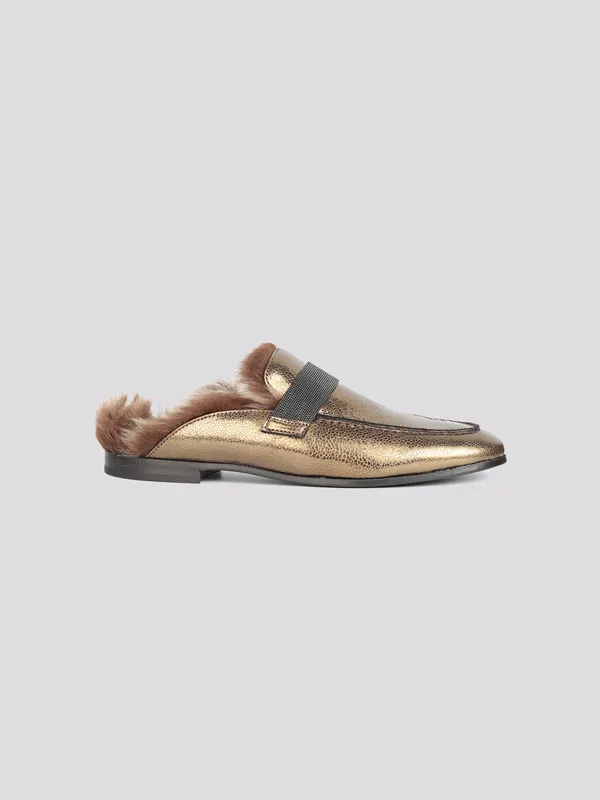 картинка Мюли BRUNELLO CUCINELLI магазин PodiumRed являющийся официальным дистрибьютором в России