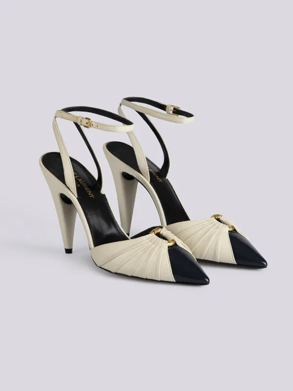 картинка Туфли SAINT LAURENT магазин PodiumRed являющийся официальным дистрибьютором в России_2