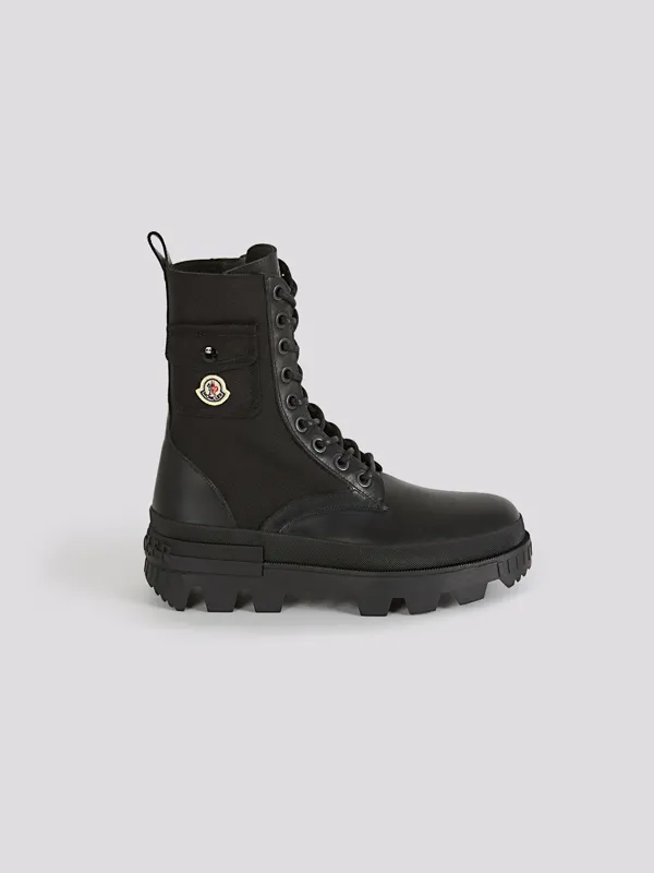 картинка Ботинки MONCLER магазин PodiumRed являющийся официальным дистрибьютором в России