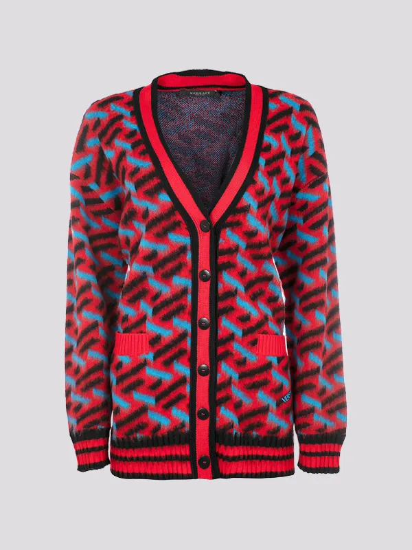 картинка Кардиган VERSACE магазин PodiumRed являющийся официальным дистрибьютором в России