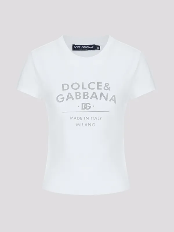 картинка Футболка DOLCE & GABBANA магазин PodiumRed являющийся официальным дистрибьютором в России