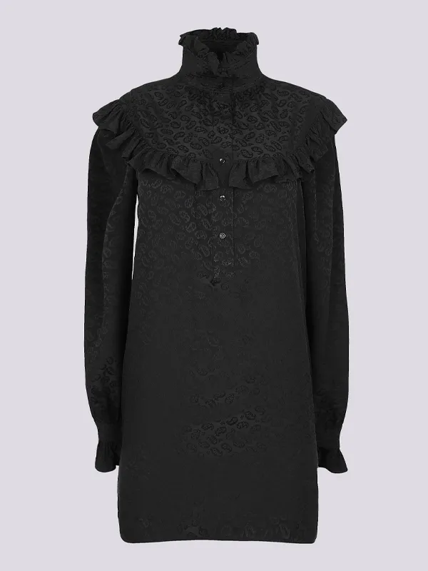 картинка Платье SAINT LAURENT магазин PodiumRed являющийся официальным дистрибьютором в России