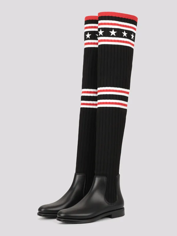 картинка Сапоги резиновые GIVENCHY магазин PodiumRed являющийся официальным дистрибьютором в России_2