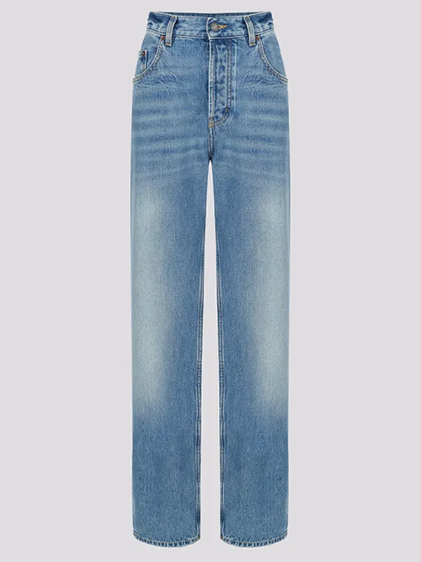 картинка Джинсы SAINT LAURENT магазин PodiumRed являющийся официальным дистрибьютором в России
