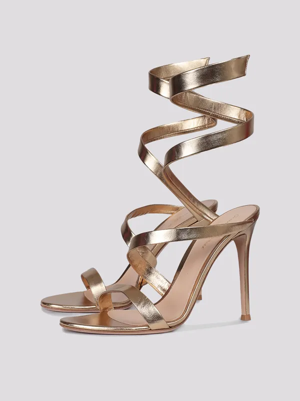 картинка Босоножки GIANVITO ROSSI магазин PodiumRed являющийся официальным дистрибьютором в России_2