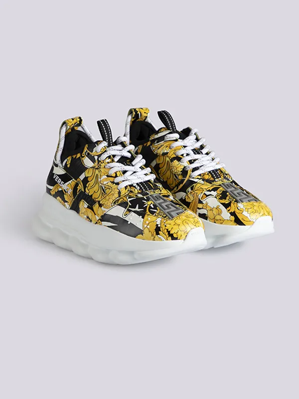 картинка Кроссовки текстильные VERSACE магазин PodiumRed являющийся официальным дистрибьютором в России_2