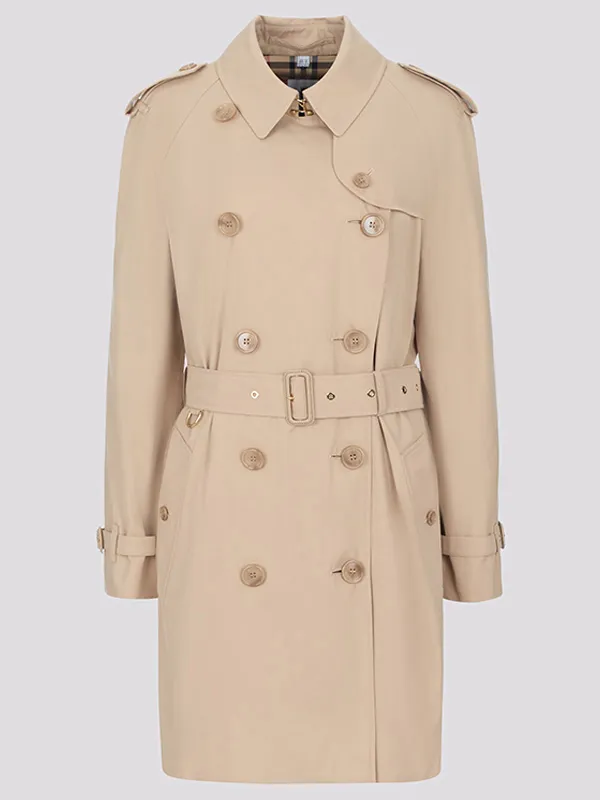 картинка Тренч с поясом BURBERRY магазин PodiumRed являющийся официальным дистрибьютором в России