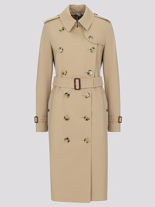 картинка Тренч с поясом BURBERRY магазин PodiumRed являющийся официальным дистрибьютором в России