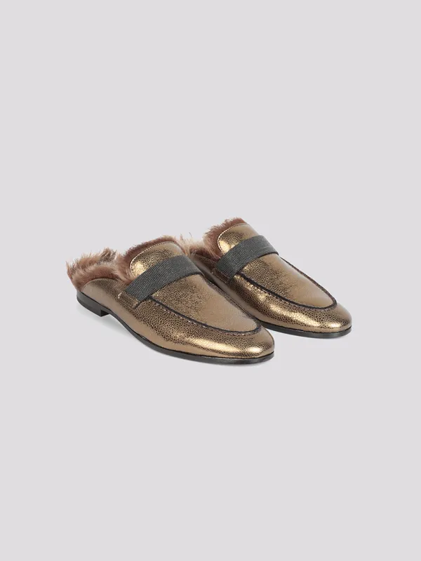 картинка Мюли BRUNELLO CUCINELLI магазин PodiumRed являющийся официальным дистрибьютором в России_2