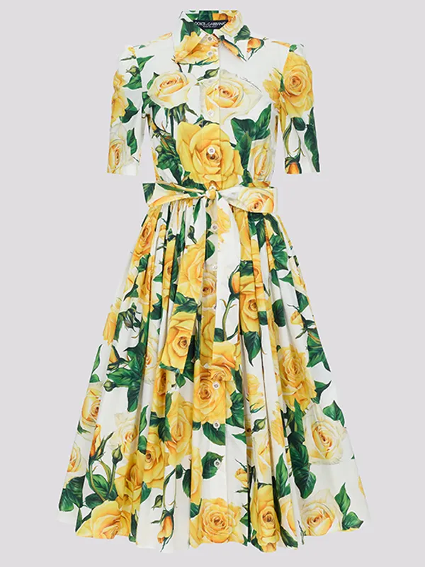 картинка Платье DOLCE & GABBANA магазин PodiumRed являющийся официальным дистрибьютором в России