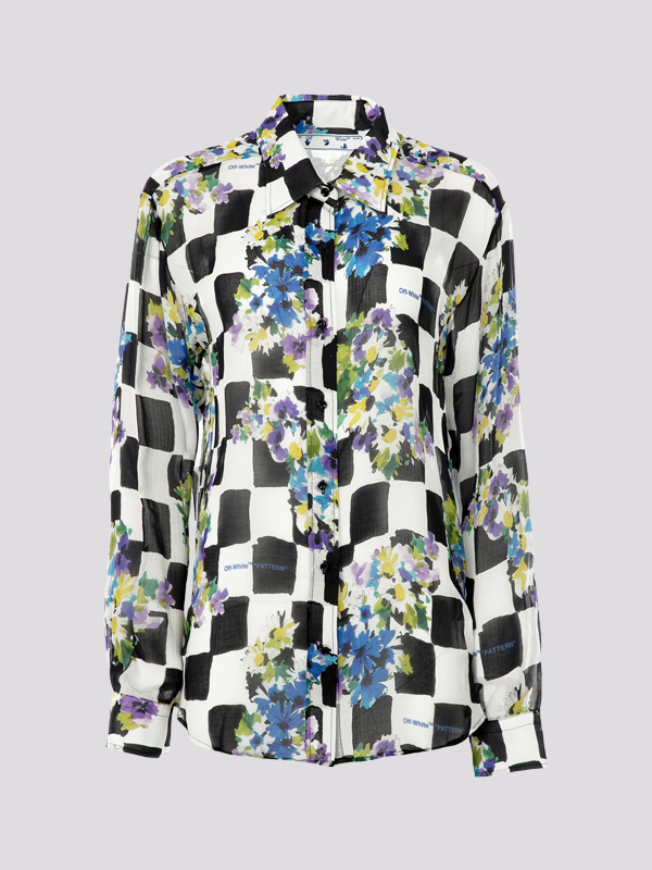 картинка Блузка OFF-WHITE магазин PodiumRed являющийся официальным дистрибьютором в России