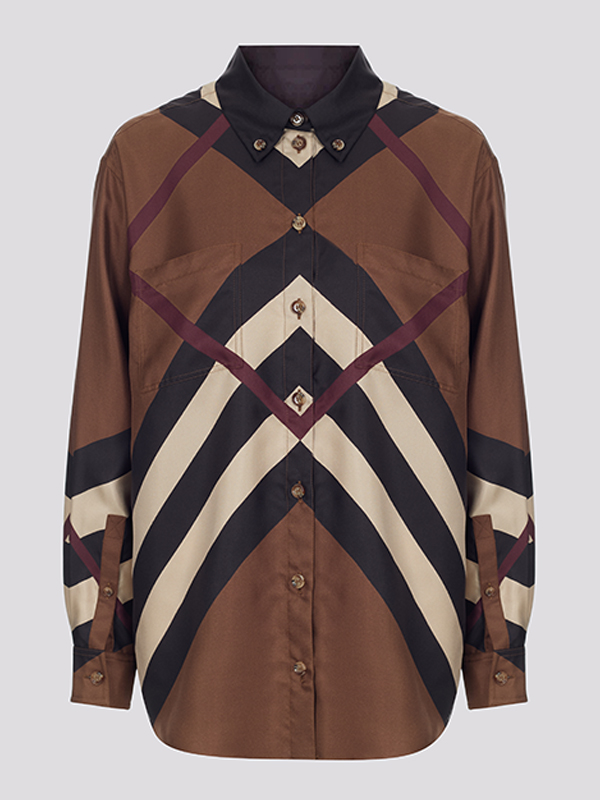 картинка Рубашка BURBERRY магазин PodiumRed являющийся официальным дистрибьютором в России