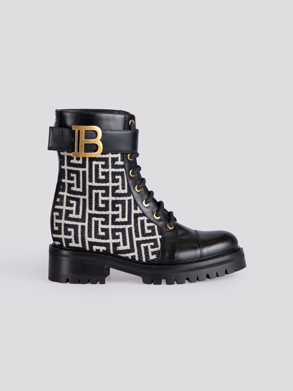 картинка Ботинки BALMAIN магазин PodiumRed являющийся официальным дистрибьютором в России