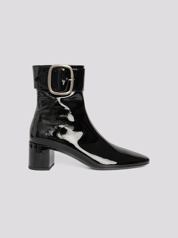картинка Ботильоны SAINT LAURENT магазин PodiumRed являющийся официальным дистрибьютором в России