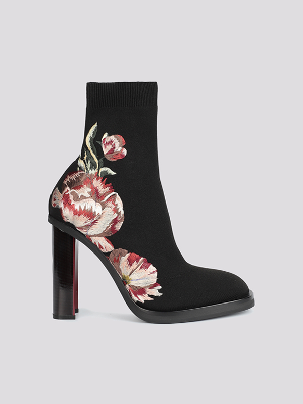 картинка Ботильоны ALEXANDER MCQUEEN магазин PodiumRed являющийся официальным дистрибьютором в России