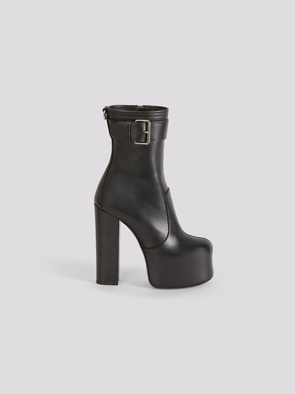 картинка Ботильоны SAINT LAURENT магазин PodiumRed являющийся официальным дистрибьютором в России
