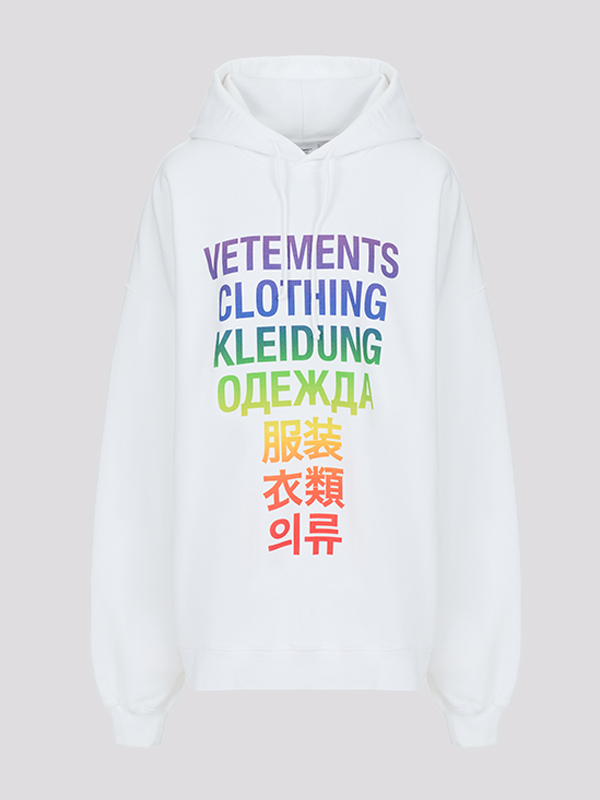 картинка Худи VETEMENTS магазин PodiumRed являющийся официальным дистрибьютором в России