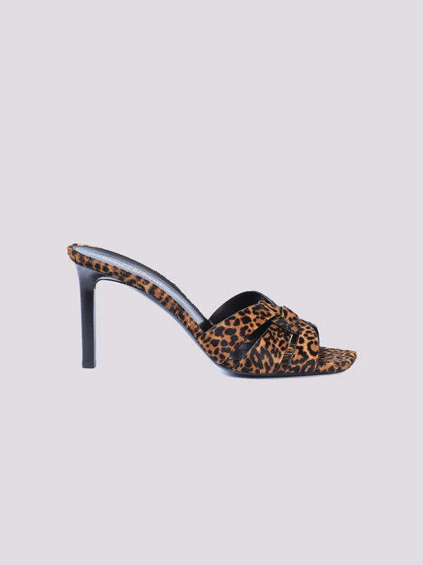 картинка Мюли SAINT LAURENT магазин PodiumRed являющийся официальным дистрибьютором в России